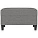 Poggiapiedi Grigio Scuro 70x55x41 Cm In Tessuto - Foto miniatura 3