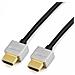 Cavo HDMI Full HD ad Alta Velocità con Ethernet 1m Ultra Slim - Nero - Foto miniatura 1