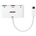 43340 adattatore grafico USB 3840 x 2160 Pixel Bianco - Foto miniatura 2