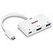 43340 adattatore grafico USB 3840 x 2160 Pixel Bianco - Foto miniatura 3