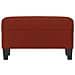 Panca Rosso Vino 70x35x41 Cm In Similpelle - Foto miniatura 3