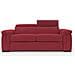 Giunone Divano Letto Alto 18 Cm. Impermeabile T02 Rosso - Foto miniatura 3