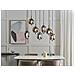 Lampadario 7 Luci Vetro Argento Tarlo - Foto miniatura 1