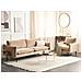 Set Da Salotto 4 Posti Vinterbro Velluto Beige - Foto miniatura 9