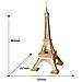 Puzzle 3d In Legno Torre Eiffel - Foto miniatura 3