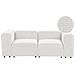 Divano Modulare 2 Posti Falsterbo Velluto A Coste Bianco Sporco - Foto miniatura 6