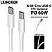 Cavo Di Ricarica Rapida 3m, 2 Pezzi Cavo Usb C A Usb C Pd 60w - Foto miniatura 4