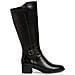 Black Casual Closed Boots Stivaletti Pelle Scarpe Donna Nero Eu 40, 1-25537-41 001 - Foto miniatura 2