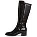 Black Casual Closed Boots Stivaletti Pelle Scarpe Donna Nero Eu 40, 1-25537-41 001 - Foto miniatura 3