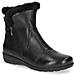 Black Casual Closed Booties Stivaletti Pelle Scarpe Donna Nero Eu 36, 9-26459-43-022 - Foto miniatura 1