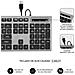 Tastiera USB SUBKBC-0EKE10  per Casa e Ufficio Colore Grigio - Foto miniatura 4