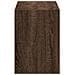 Mobile TV a Parete con Luci LED Rovere Marrone 100x31x45 cm - Foto miniatura 7
