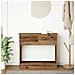 Tavolo Consolle con Cassetti Legno Antico 85,5x38,5x74,5 cm - Foto miniatura 2