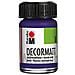 Colore Acrilico ""decormatt"" Per Metallo /pietra /legno /carta 15ml - Colore Viola Scuro 051 - Foto miniatura 1