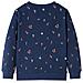 Felpa da Bambino Blu Marino Mélange 128 - Foto miniatura 2