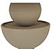 Tavolino Mf799 - Beige - Metallo - 40,5x40,5x42 Cm - Foto miniatura 5