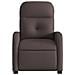 Poltrona Elettrica Reclinabile Marrone Scuro in Tessuto - Foto miniatura 8