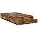 Struttura letto con contenitore con cassetto Rovere fumé 120 cm - Foto miniatura 3
