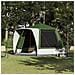 Tenda da campeggio Verde 420 x 420 x 227 cm Poliestere - Foto miniatura 2