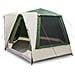 Tenda da campeggio Verde 420 x 420 x 227 cm Poliestere - Foto miniatura 3
