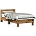 Telaio Letto Legno vecchio 90 x 190 cm Legno multistrato - Foto miniatura 3