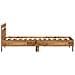 Telaio Letto Legno vecchio 90 x 190 cm Legno multistrato - Foto miniatura 7