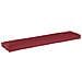 Cuscino per panchina Rosso vino 180x40x8 cm Tessuto Oxford - Foto miniatura 1