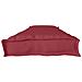 Cuscino per panchina Rosso vino 180x40x8 cm Tessuto Oxford - Foto miniatura 6