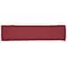 Cuscino per panchina Rosso vino 180x40x8 cm Tessuto Oxford - Foto miniatura 7