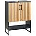 Mobile Lavabo Miscanti Legno Di Bambù 60 Cm Marrone Chiaro - Foto miniatura 2
