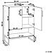 Mobile Lavabo Miscanti Legno Di Bambù 60 Cm Marrone Chiaro - Foto miniatura 4