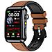 Smartwatch Tk77: Ecg, Frequenza Cardiaca E Monitoraggio Della Salute, Compatibile Con Huawei, Samsung, Apple, Garmin Brown - Foto miniatura 1