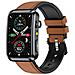 Smartwatch Tk77: Ecg, Frequenza Cardiaca E Monitoraggio Della Salute, Compatibile Con Huawei, Samsung, Apple, Garmin Brown - Foto miniatura 3