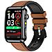 Smartwatch Tk77: Ecg, Frequenza Cardiaca E Monitoraggio Della Salute, Compatibile Con Huawei, Samsung, Apple, Garmin Brown - Foto miniatura 4
