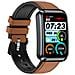 Smartwatch Tk77: Ecg, Frequenza Cardiaca E Monitoraggio Della Salute, Compatibile Con Huawei, Samsung, Apple, Garmin Brown - Foto miniatura 5