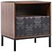 Comodino 1 Cassetto Caraquet Marrone Scuro - Foto miniatura 2
