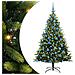 Albero di Natale Artificiale a Cerniera con 300 LED 180 cm - Foto miniatura 1