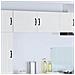 Pensile cucina Bianco Lucido 50 x 31 x 40 cm Legno multistrato - Foto miniatura 2