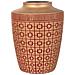 Vaso In Poliresina Rosso 18x18x24h Cm - Foto miniatura 2