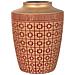 Vaso In Poliresina Rosso 18x18x24h Cm - Foto miniatura 3