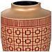 Vaso In Poliresina Rosso 18x18x24h Cm - Foto miniatura 5