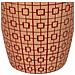 Vaso In Poliresina Rosso 18x18x24h Cm - Foto miniatura 6