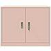 Armadio Rosa 90 x 40 x 70 cm Acciaio - Foto miniatura 6