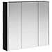 Mobiletto per specchio da bagno Rovere Nero 73.5 x 15.5 x 70 cm - Foto miniatura 5