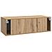 Mobile Porta TV da Muro Rovere Artigianale 98 x 41 x 30 cm - Foto miniatura 6