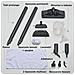 4145 XVapor Comfort, Pulitore a vapore, Uccide 99,9% germi e batteri, Kit accessori, Vapore continuo 45', 1500W, 5 bar, Blu - Foto miniatura 8