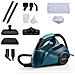 4145 XVapor Comfort, Pulitore a vapore, Uccide 99,9% germi e batteri, Kit accessori, Vapore continuo 45', 1500W, 5 bar, Blu - Foto miniatura 9