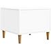 Tavolino da salotto Bianco 49 x 50 x 40 cm Legno ingegnerizzato - Foto miniatura 7