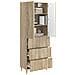 Set di armadi 2 pcs Rovere Sonoma 66 x 34,5 x 90 cm - Foto miniatura 2