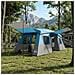 Tenda Istantanea con Copertura Impermeabile 3 persona Blu - Foto miniatura 2